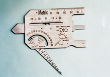 溶接開先ゲージ