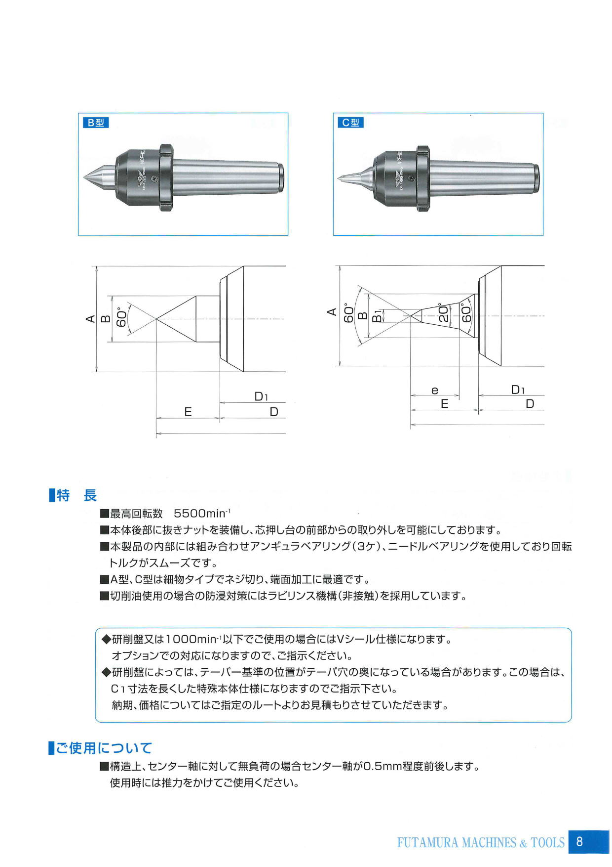 二村機器　EAGLE STARS ローリングセンター　NCF-N