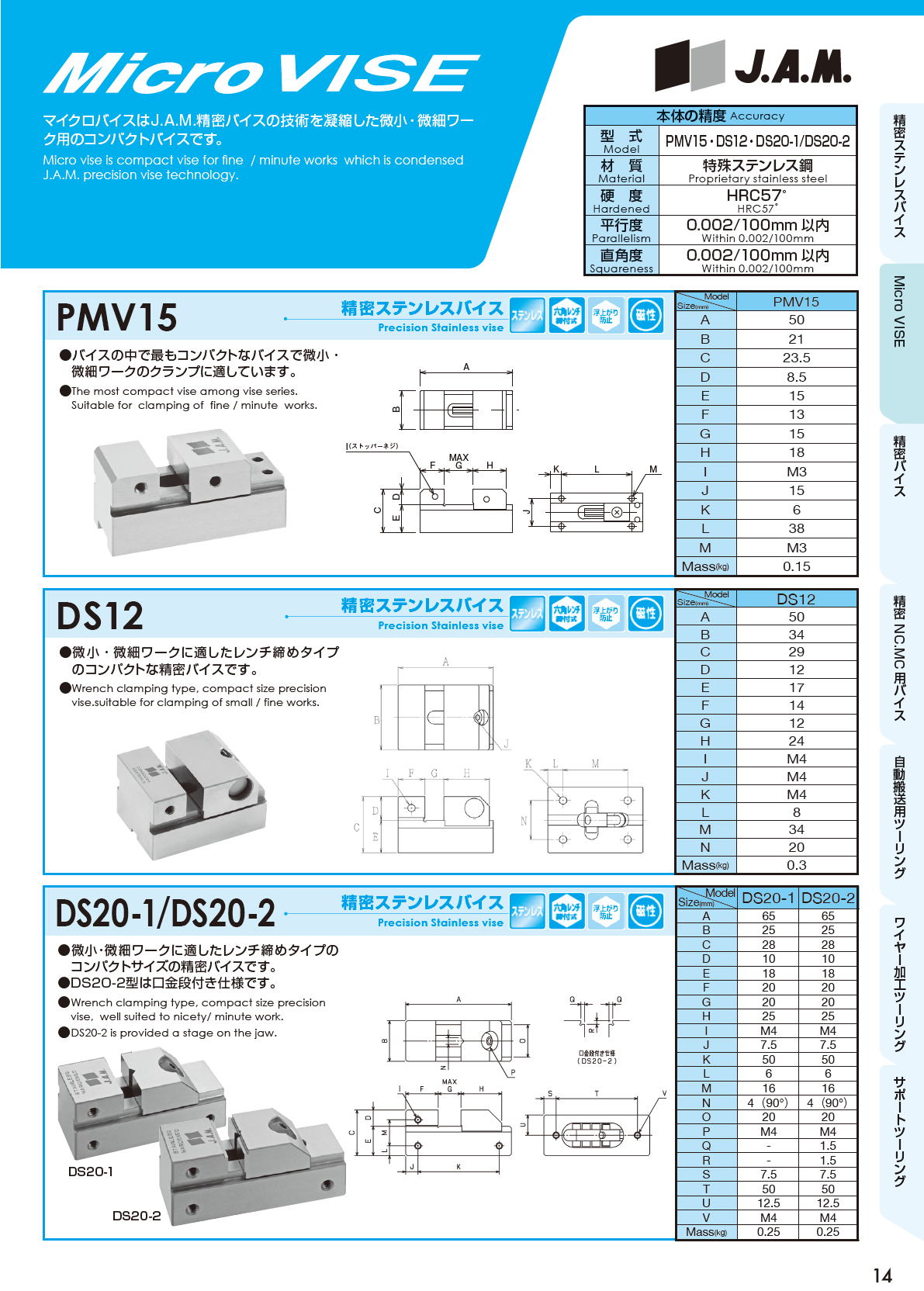 J.A.M,日本オートマチックマシン　Micro Vice　マイクロバイス