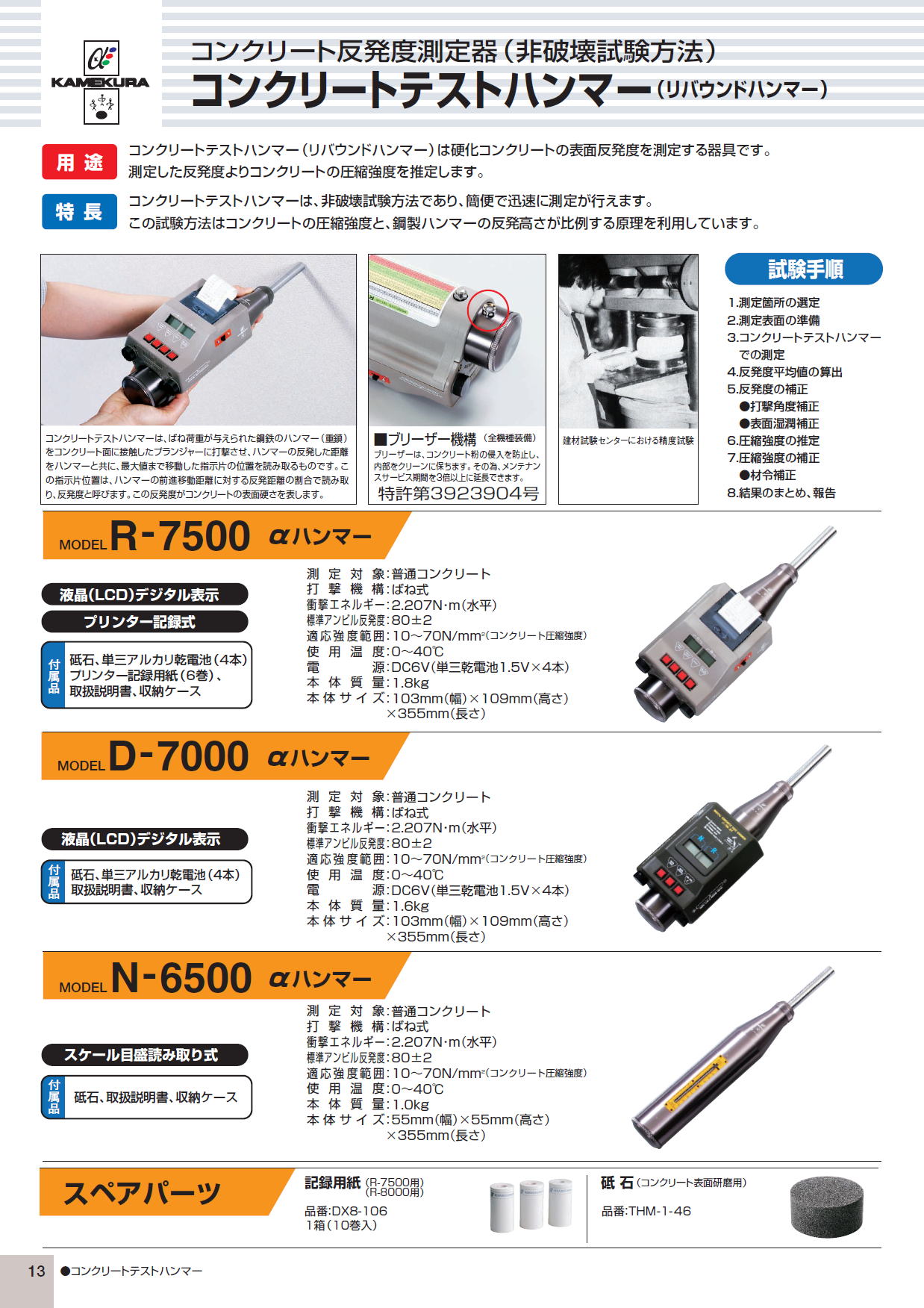 売れ筋がひ贈り物！ Cアシスト三洋試験機 コンクリートテストハンマー