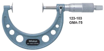 ミツトヨ 323・123・223シリーズ 歯厚マイクロメータ GMA-DM・GMA・GMA-K