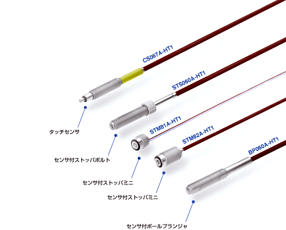 耐熱形センサ製品ラインナップ
