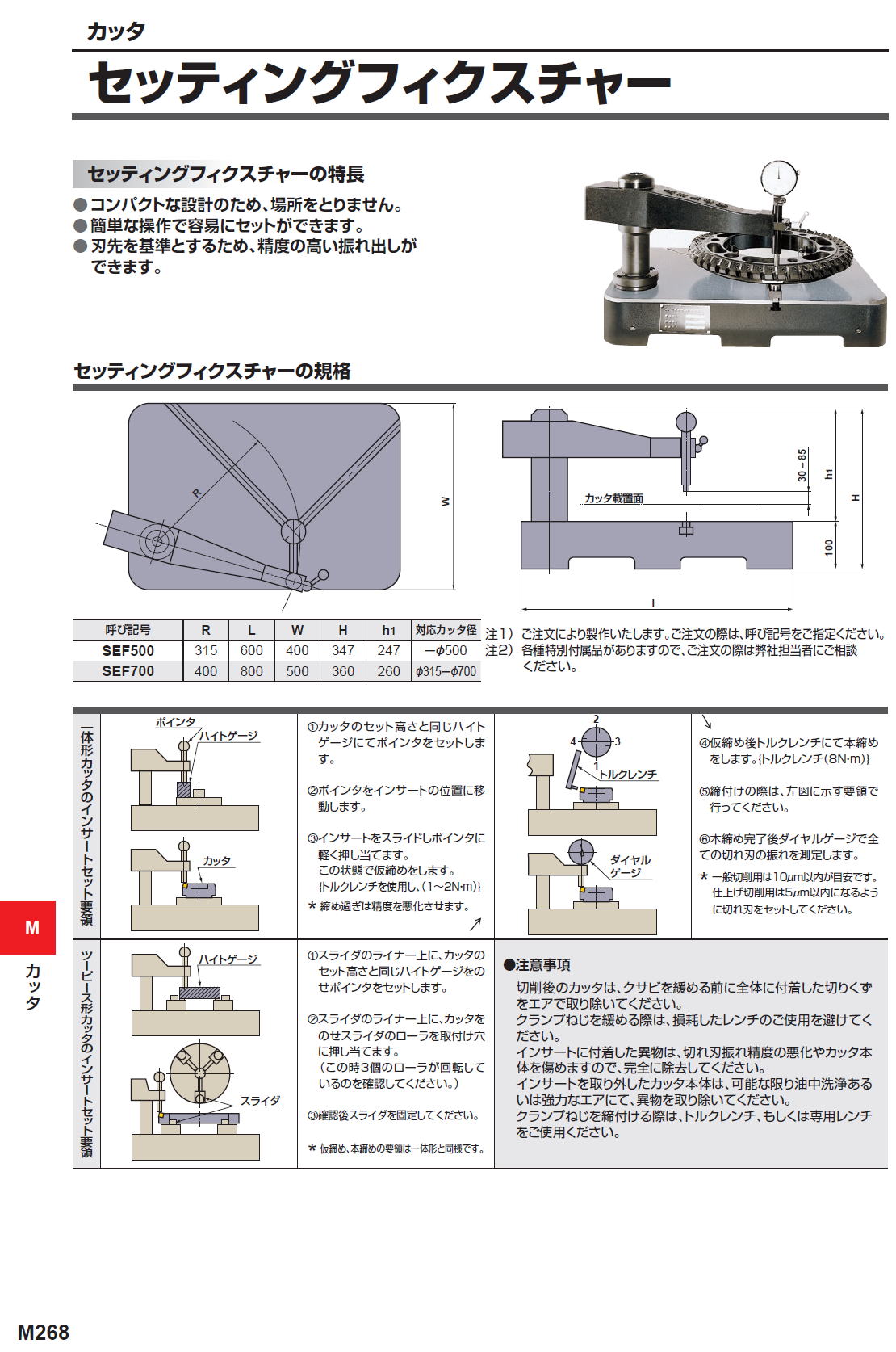 三菱マテリアル　カッタ　セッティングフィクスチャー