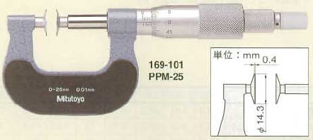直進式ペーパマイクロメータPPM