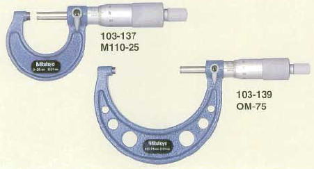 ミツトヨ シリーズ 標準外側マイクロメーター