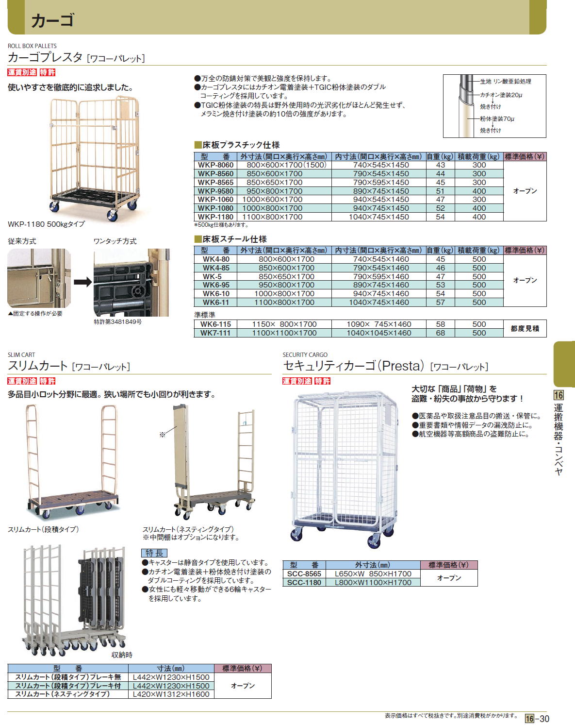 カーゴプレスタ ［ワコーパレット］