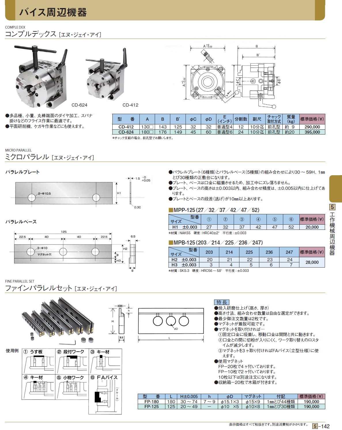 バイス周辺機器 /ミクロパラレル ［エヌ・ジェイ・アイ］/ファインパラレルセット ［エヌ・ジェイ・アイ］