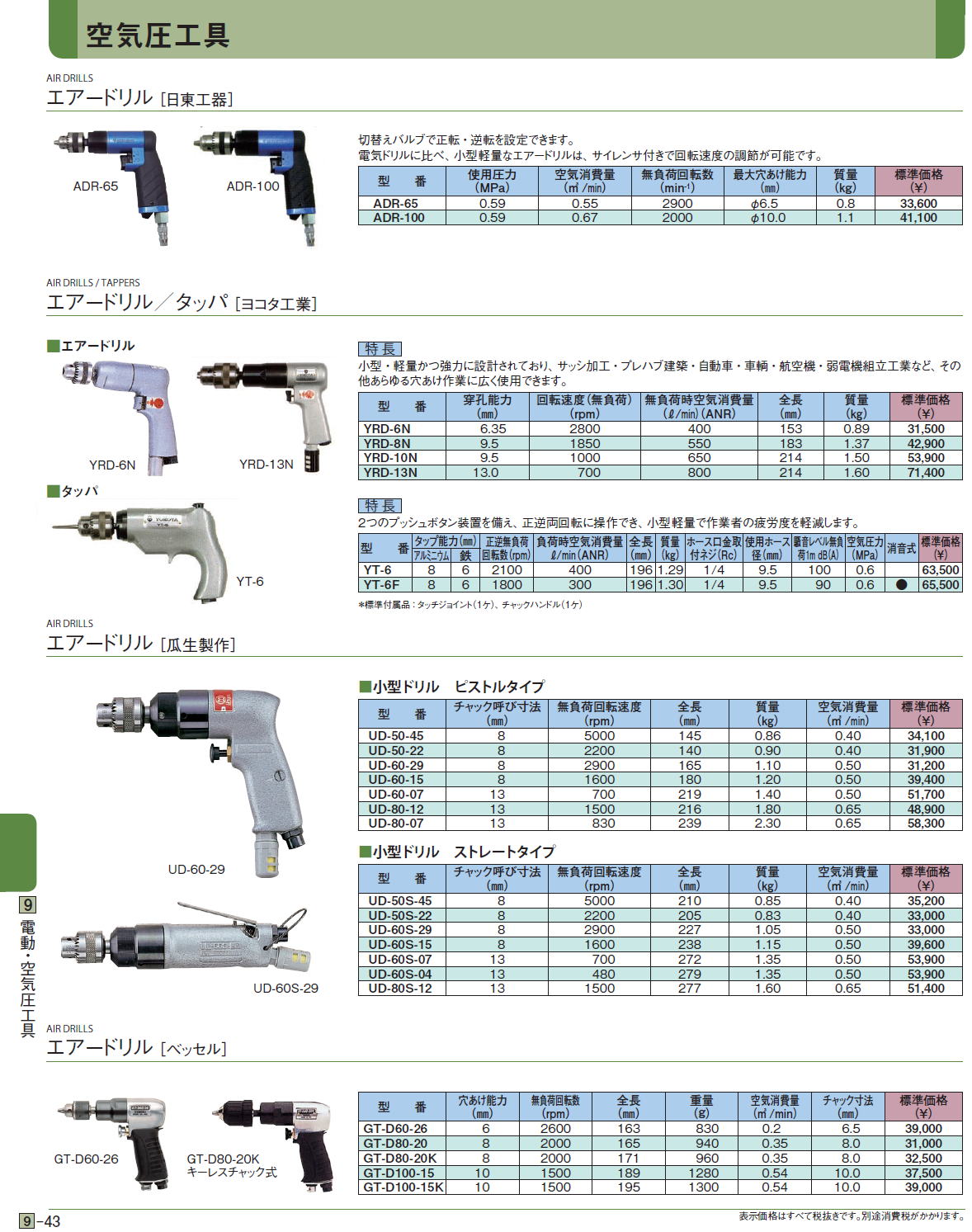 史上最も激安 ヨコタ タッパ YT-6F