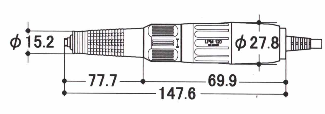 リューターミニペン LP-120 日本精密機械工作株式会社製