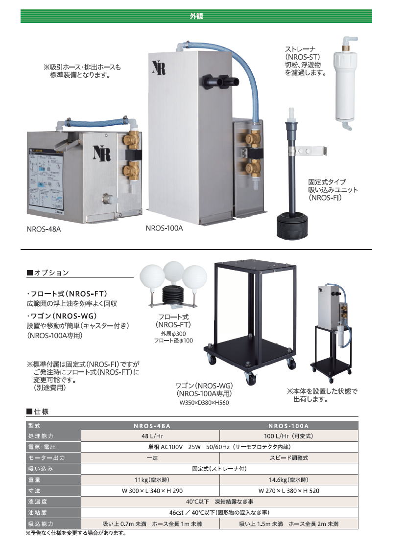 NR　浮上油回収装置　3