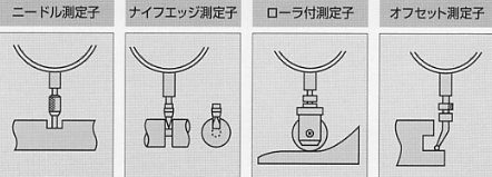 尾崎製作所　ピーコック精密測定機器　ダイヤルゲージ用各種替測定子 