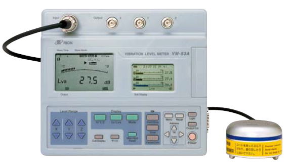 リオン　振動計 （ 振動レベル計／3軸振動計）3