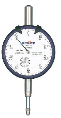 テクロック　0.01mm 目盛ダイヤルゲージ