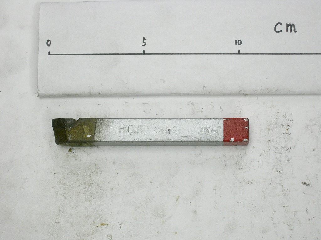 切削工具　バイト　35-1　12.5角　HTi20 赤