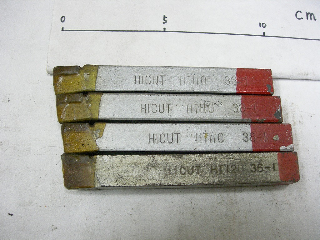 切削工具　バイト　36-1　12.5角　HTi10 赤