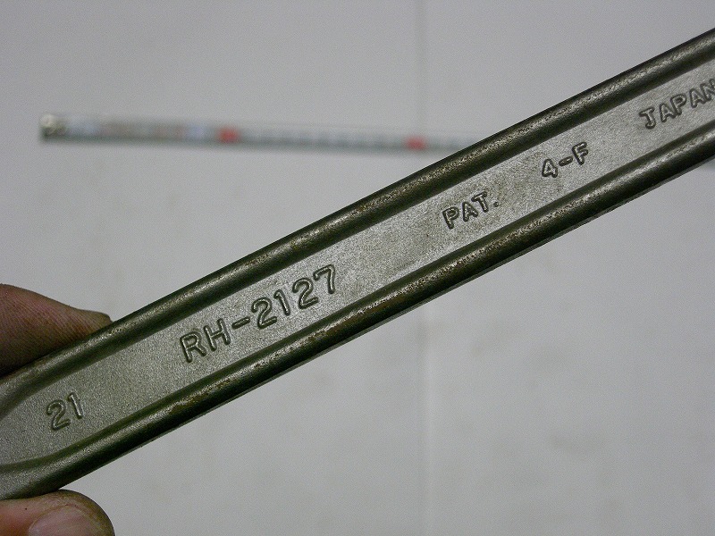 □片目・片口・メガネレンチ・スパナ・シノ付レンチ・その他　/　SUPER 　RH-2127　ラチェットレンチ　4